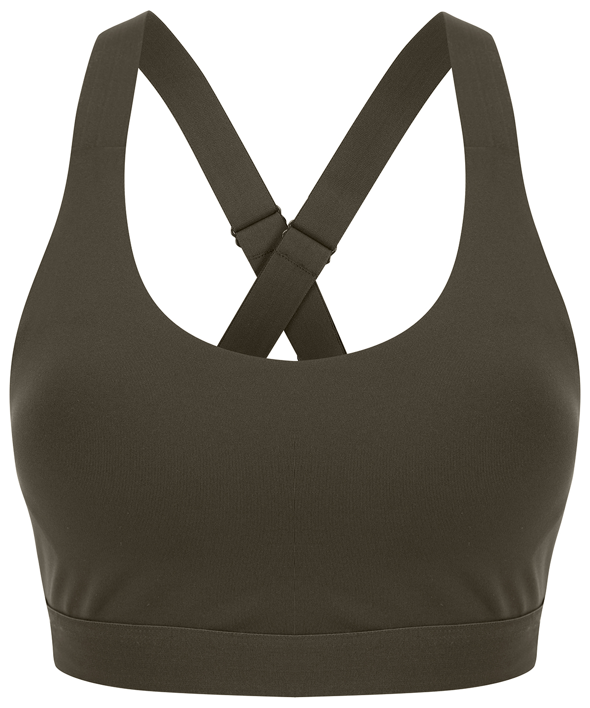 Medium impact core bra Olive Green