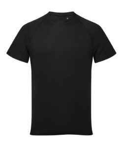 Men's TriDri® panelled tech tee Black