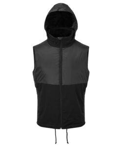 Men's TriDri® insulated hybrid gilet Black