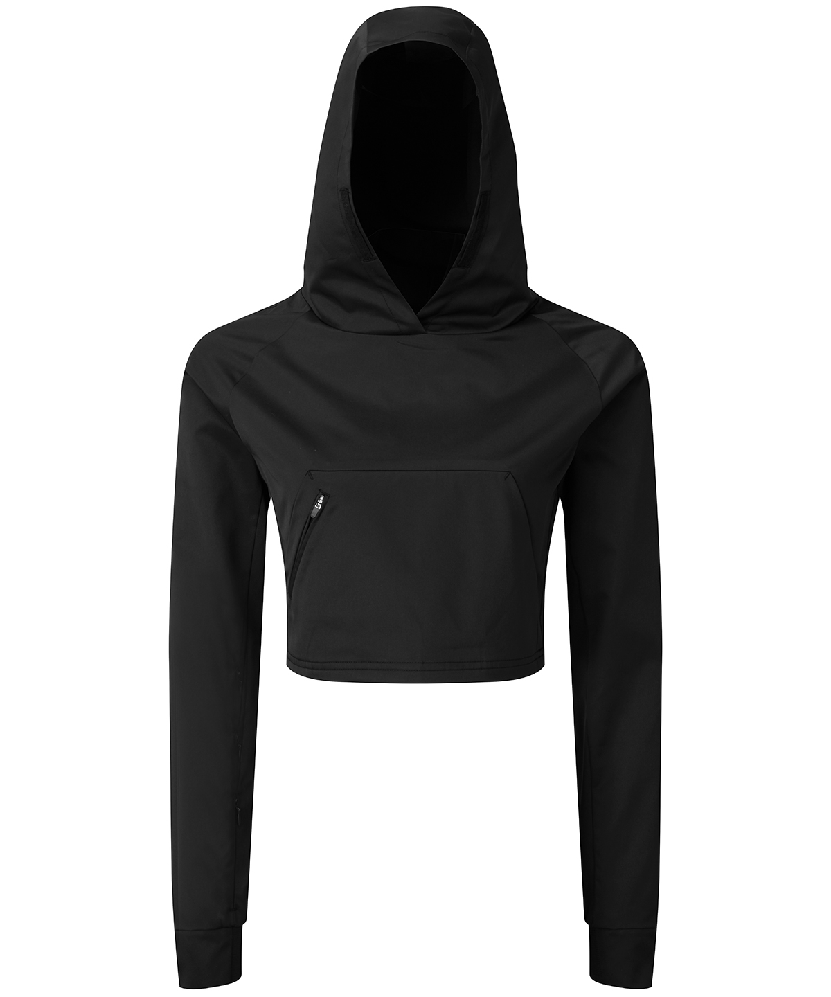 Women's TriDri® cropped jacket Black