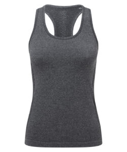 Women's TriDri® seamless 3D fit" multi-sport sculpt vest" Black Melange