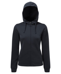 Women's TriDri® spun dyed full-zip hoodie   French Navy