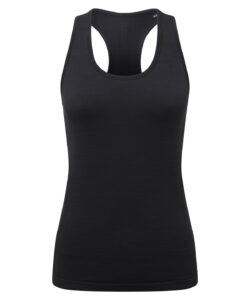 Women's TriDri® recycled seamless ''3D fit'' multi-sport flex vest Black