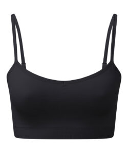 Women's TriDri® recycled seamless ''3D fit'' multi-sport flex bra Black