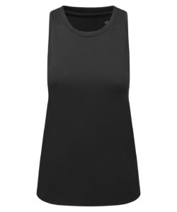 Women's TriDri ion-charge easy fit tank top Black