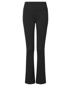 Women's TriDri® recycled flare leggings Black
