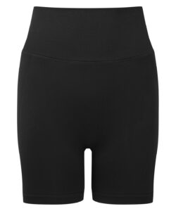 Women's TriDri® recycled scrunch shorts Black