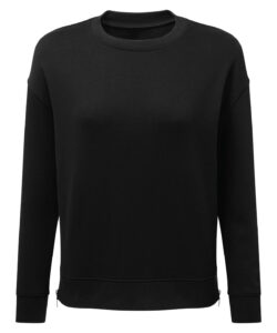 Women's TriDri® recycled chill zip sweatshirt Black