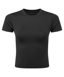 Women's TriDri luxe fitted tee Black