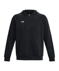 Rival fleece full-zip hoodie Black