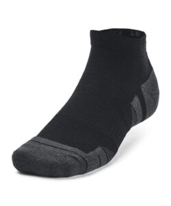 UA Performance tech 3-pack low cut socks Black
