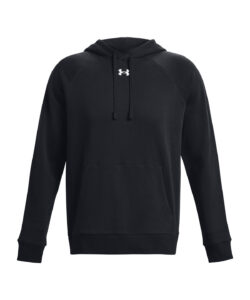 UA Rival fleece hoodie Black/White