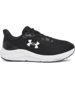 UA Charged pursuit 4 trainers Black/Black/White