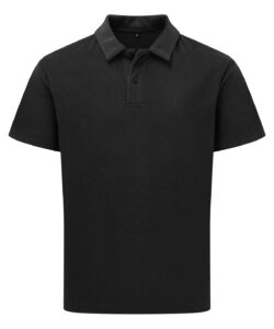 Men’s Terry polo Black