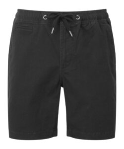 Men’s drawstring chino shorts Black