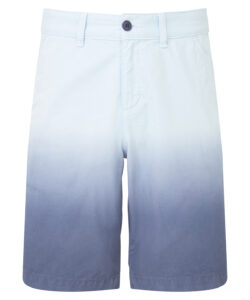 Men’s dip-dye shorts Blue
