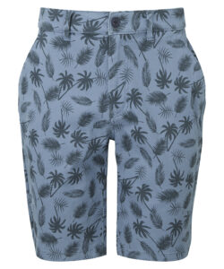 Men’s palm print shorts Blue