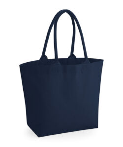 Fairtrade cotton deck bag French Navy