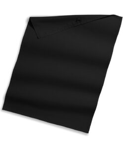Organic cotton tea towel Black