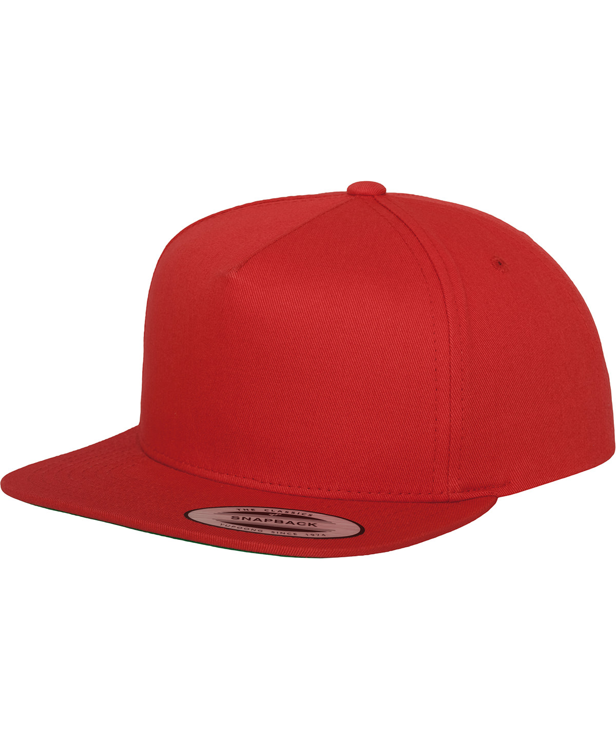 Classic 5-panel snapback (6007) Red