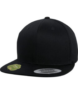 Organic cotton snapback (6089OC) Black