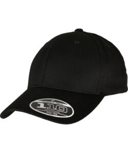 Flexfit 110 curved visor snapback Black