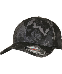 Flexfit Veil Camo™ cap (6277VC) Poseidon Black