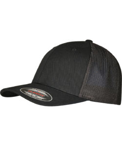 Flexfit trucker recycled mesh (6511RM) Black/Black