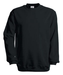 B&C Set-in sweatshirt Black